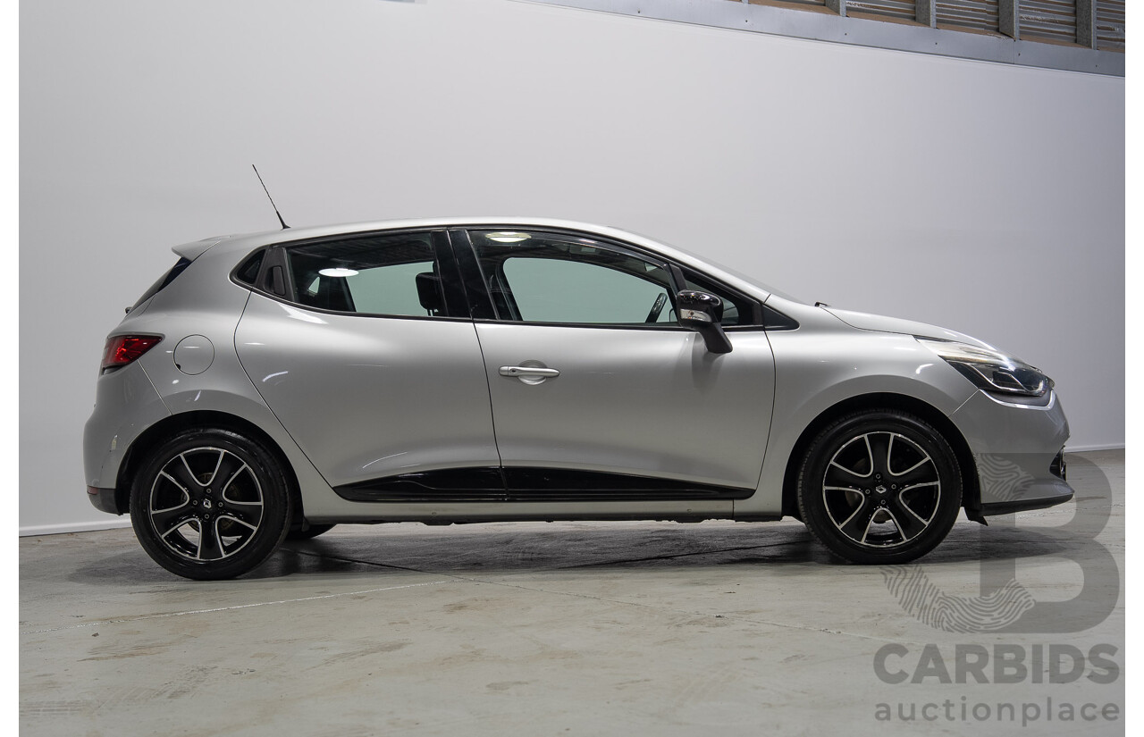 08/2016 Renault Clio Expression  X98 5d Hatchback Grey Turbo 1.2L