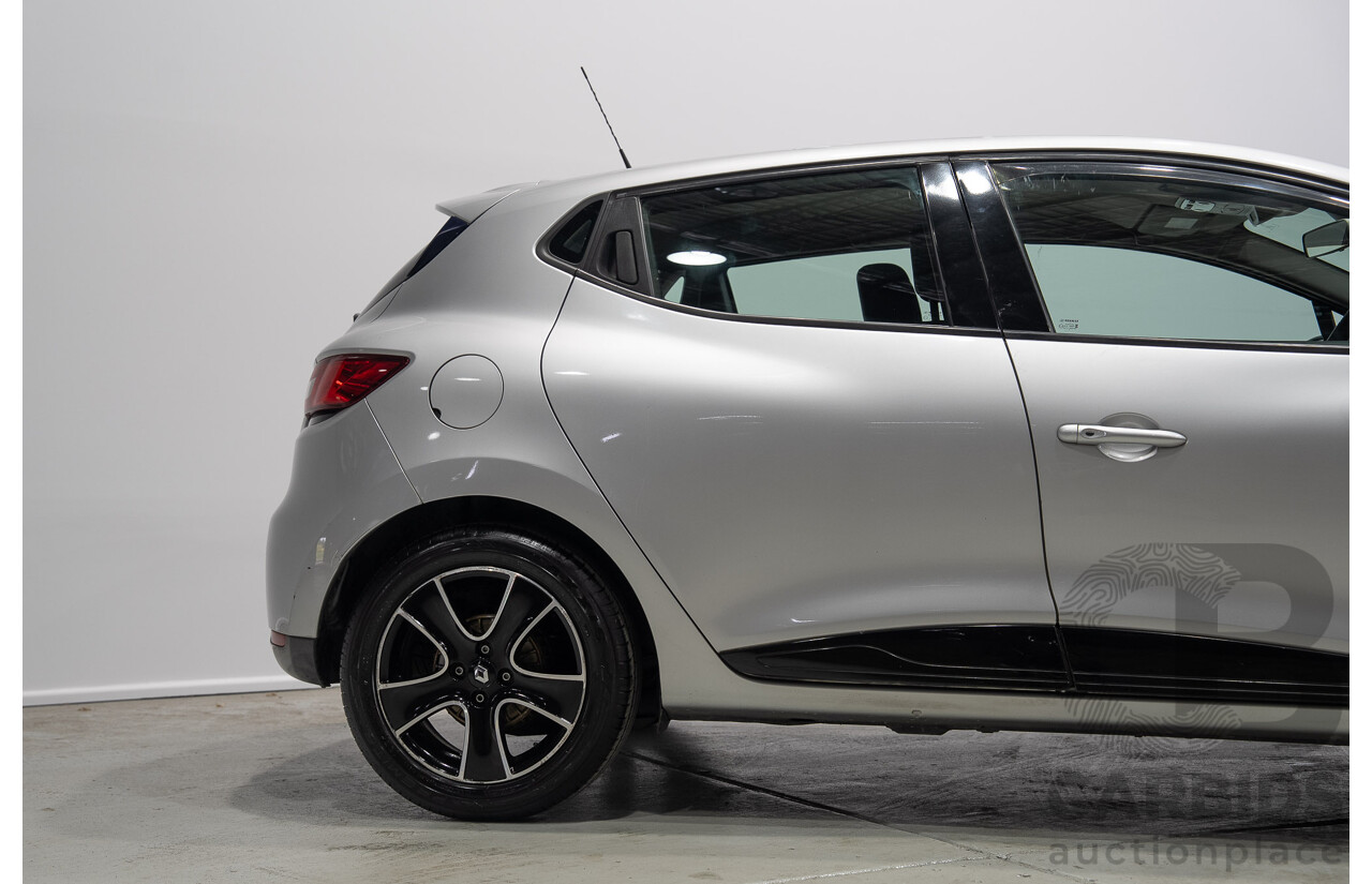 08/2016 Renault Clio Expression  X98 5d Hatchback Grey Turbo 1.2L