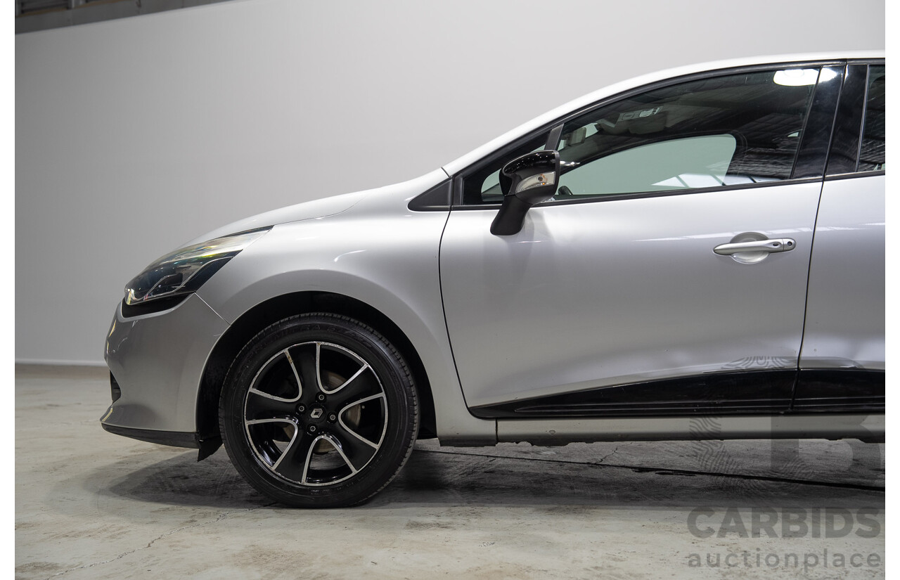 08/2016 Renault Clio Expression  X98 5d Hatchback Grey Turbo 1.2L