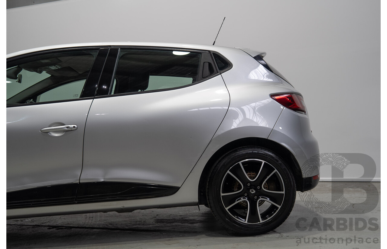 08/2016 Renault Clio Expression  X98 5d Hatchback Grey Turbo 1.2L
