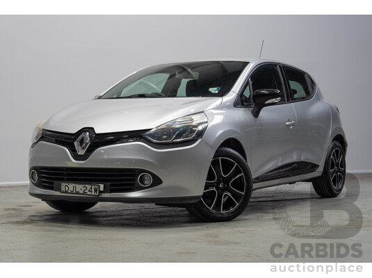 08/2016 Renault Clio Expression  X98 5d Hatchback Grey Turbo 1.2L