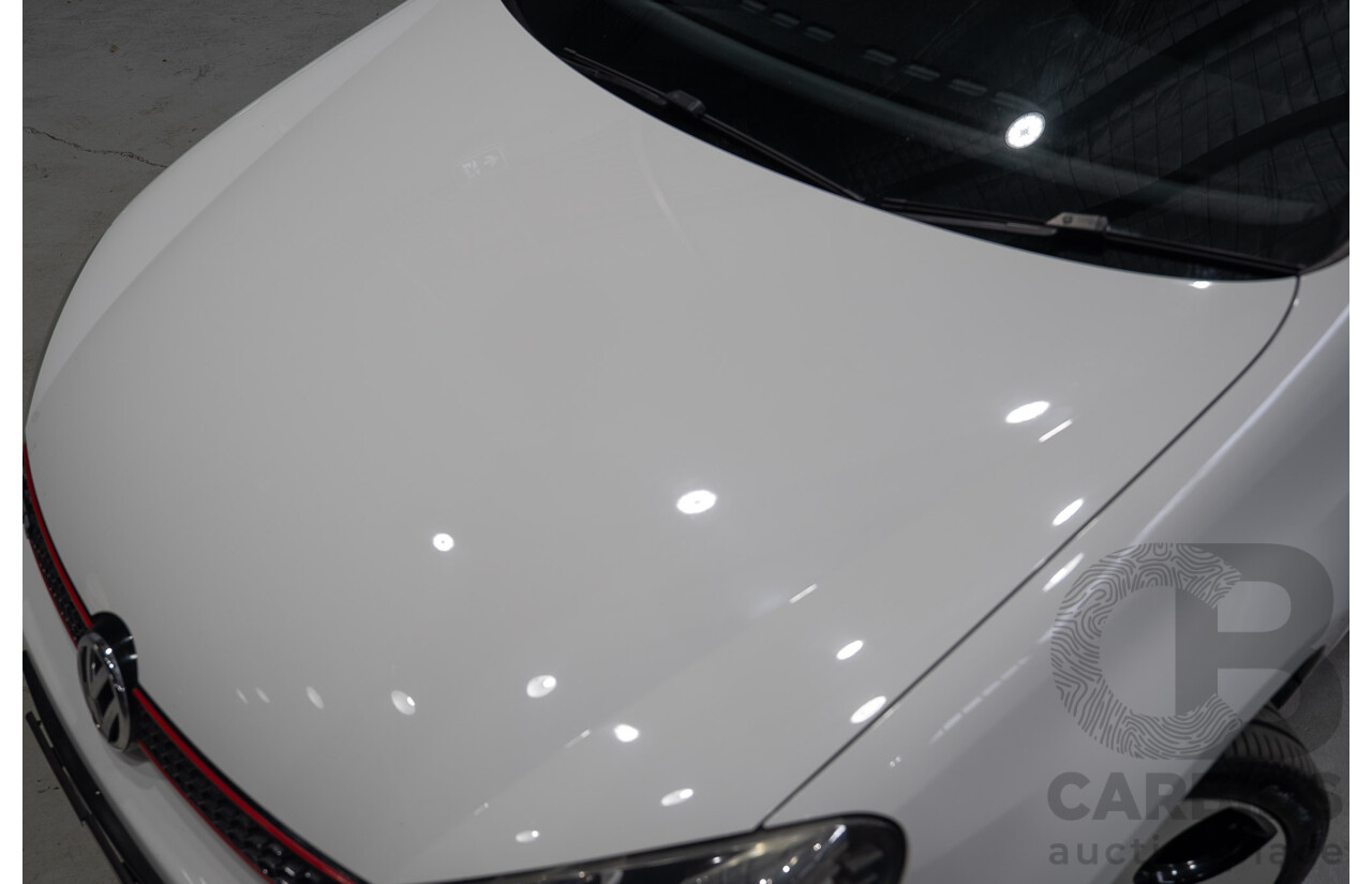 09/2012 Volkswagen Golf GTI 1K MY13 5d Hatchback White Turbo 2.0L