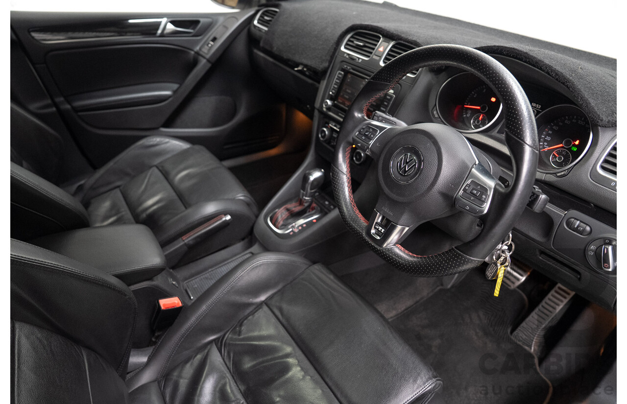 09/2012 Volkswagen Golf GTI 1K MY13 5d Hatchback White Turbo 2.0L