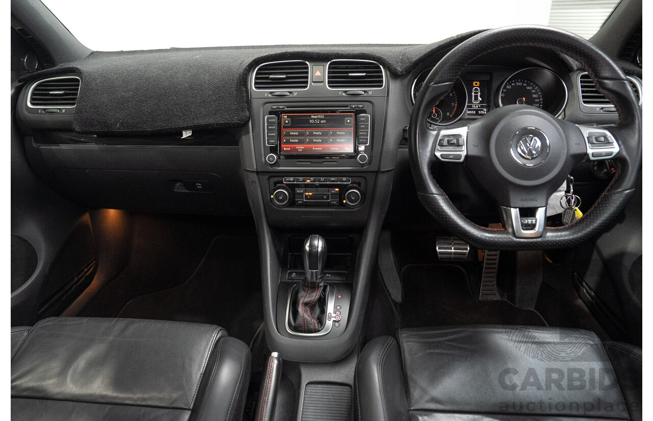 09/2012 Volkswagen Golf GTI 1K MY13 5d Hatchback White Turbo 2.0L