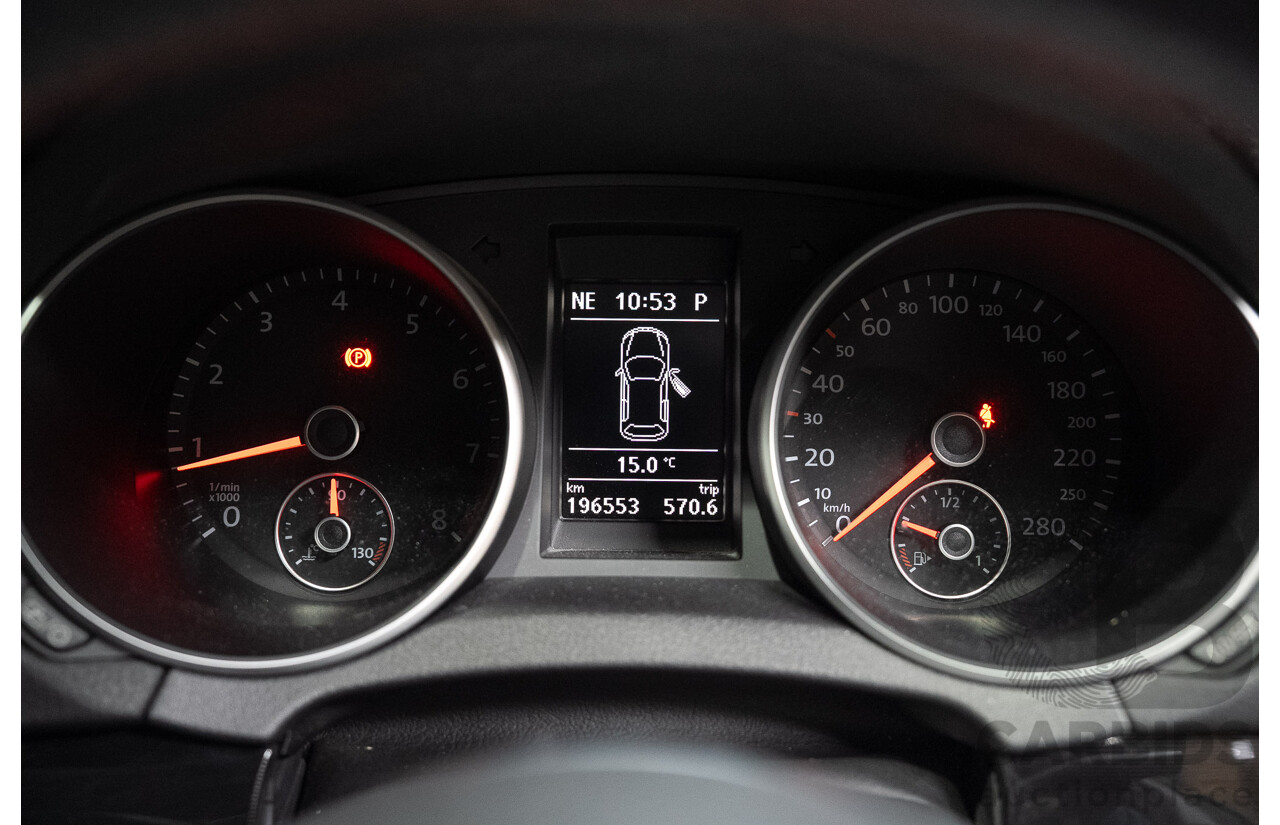 09/2012 Volkswagen Golf GTI 1K MY13 5d Hatchback White Turbo 2.0L