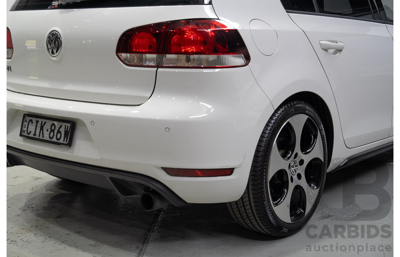 09/2012 Volkswagen Golf GTI 1K MY13 5d Hatchback White Turbo 2.0L