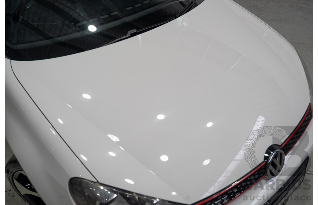 09/2012 Volkswagen Golf GTI 1K MY13 5d Hatchback White Turbo 2.0L