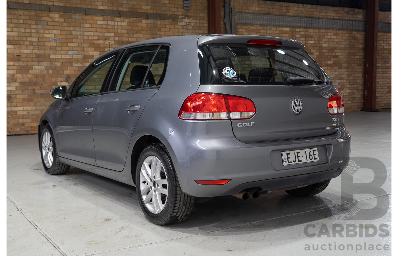 02/2010 Volkswagen Golf 90TSI Trendline 1K MY10 5d Hatchback Grey 1.4L
