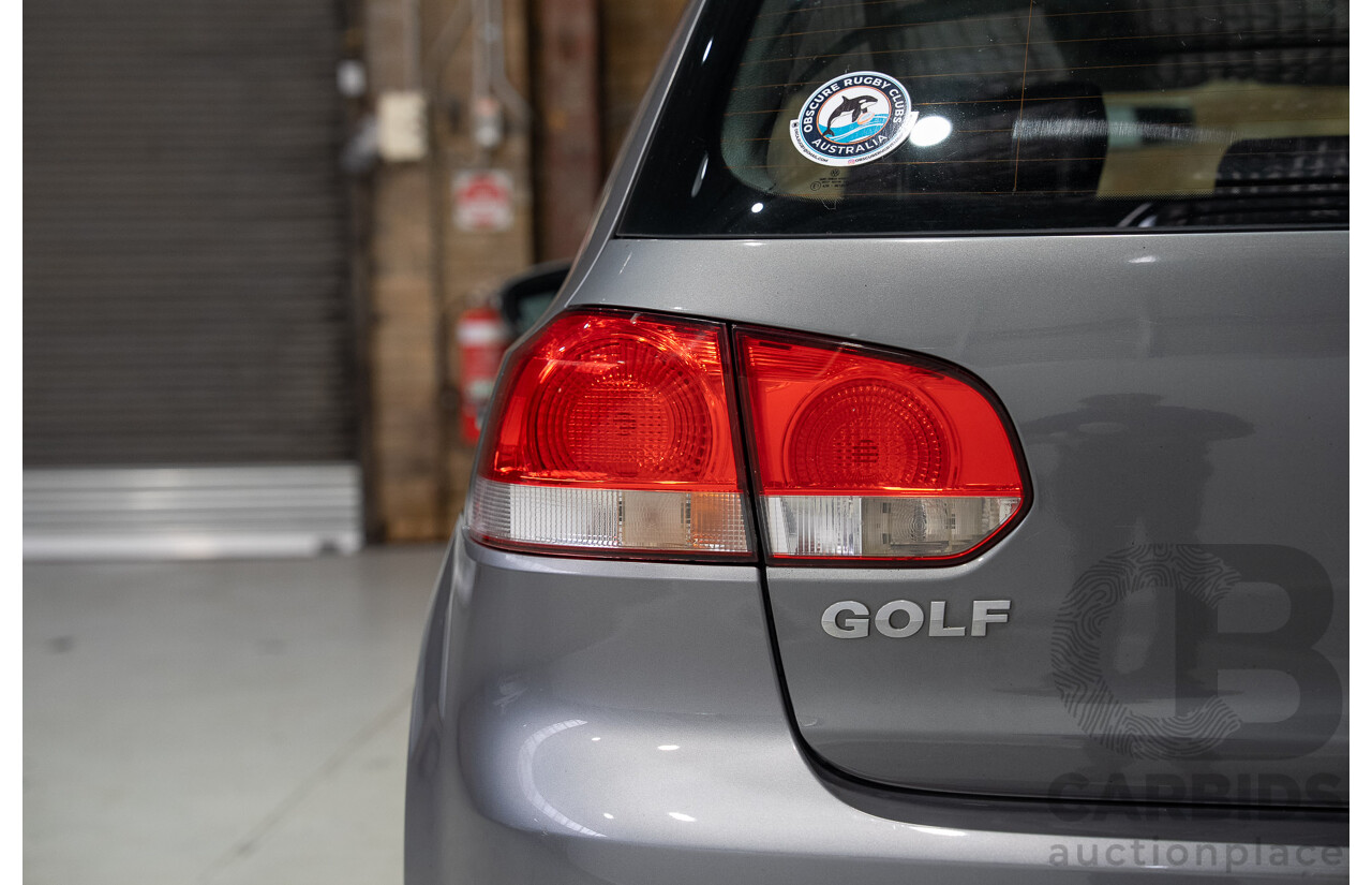 02/2010 Volkswagen Golf 90TSI Trendline 1K MY10 5d Hatchback Grey 1.4L