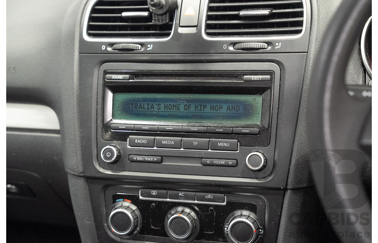 02/2010 Volkswagen Golf 90TSI Trendline 1K MY10 5d Hatchback Grey 1.4L