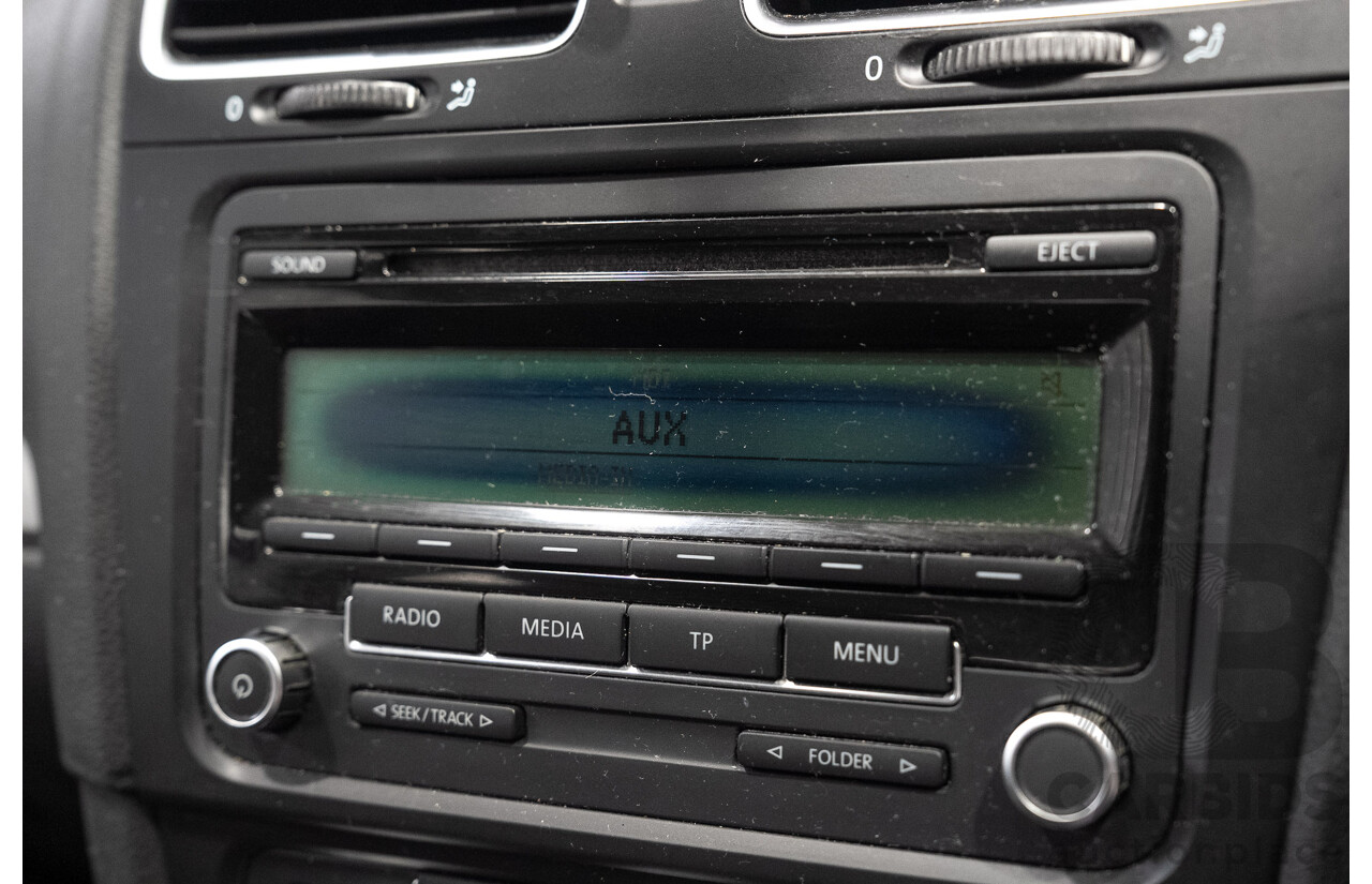 02/2010 Volkswagen Golf 90TSI Trendline 1K MY10 5d Hatchback Grey 1.4L