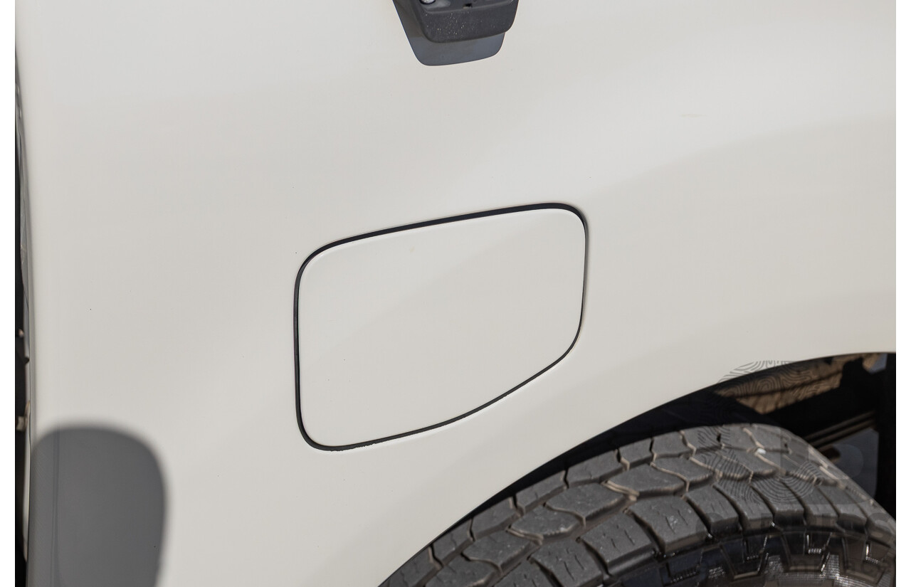11/2012 Ford Ranger XL 2.2 (4x4) PX Crew Cab Utility Cool White Turbo Diesel 2.2L