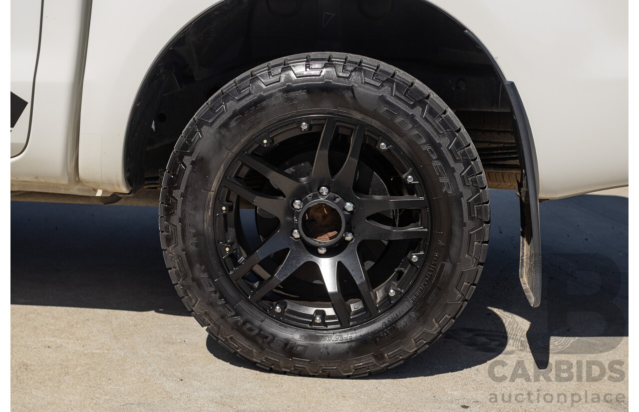 11/2012 Ford Ranger XL 2.2 (4x4) PX Crew Cab Utility Cool White Turbo Diesel 2.2L