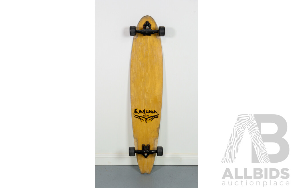 Wooden Kahuna Creations Longboard