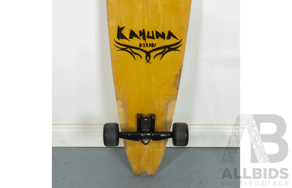 Wooden Kahuna Creations Longboard