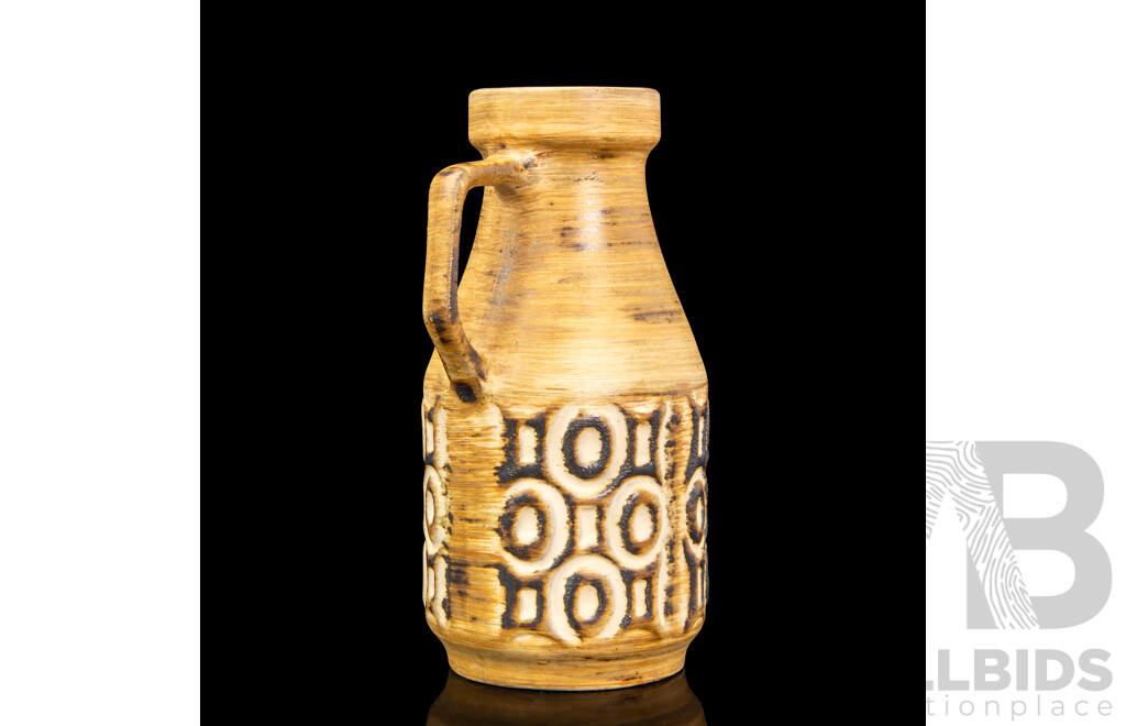 Vintage West German Glazed Ceramic Jug, 348-20