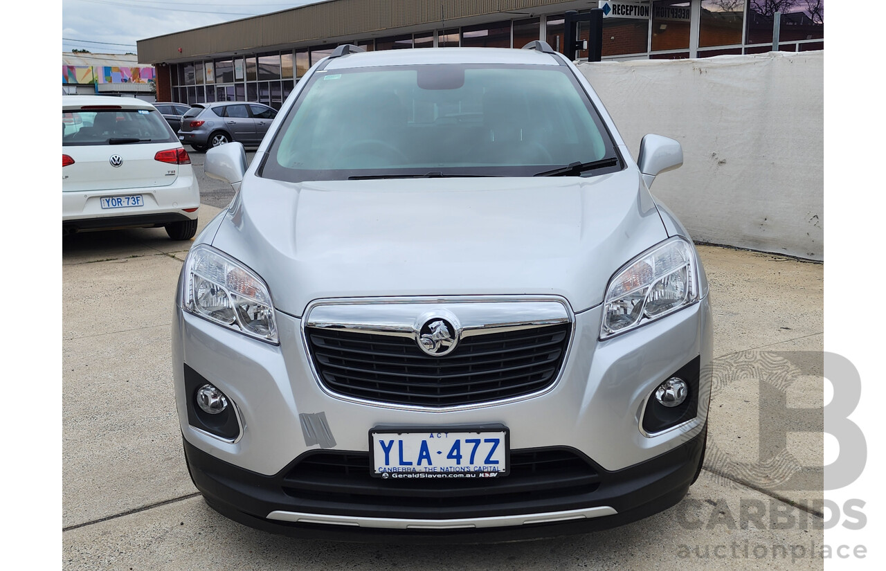 02/2016 Holden Trax LTZ TJ MY16 4d Wagon Silver 1.4L