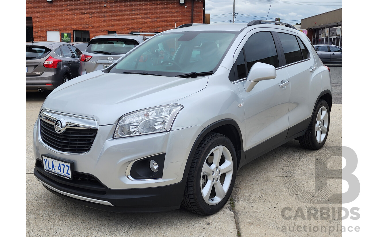 02/2016 Holden Trax LTZ TJ MY16 4d Wagon Silver 1.4L