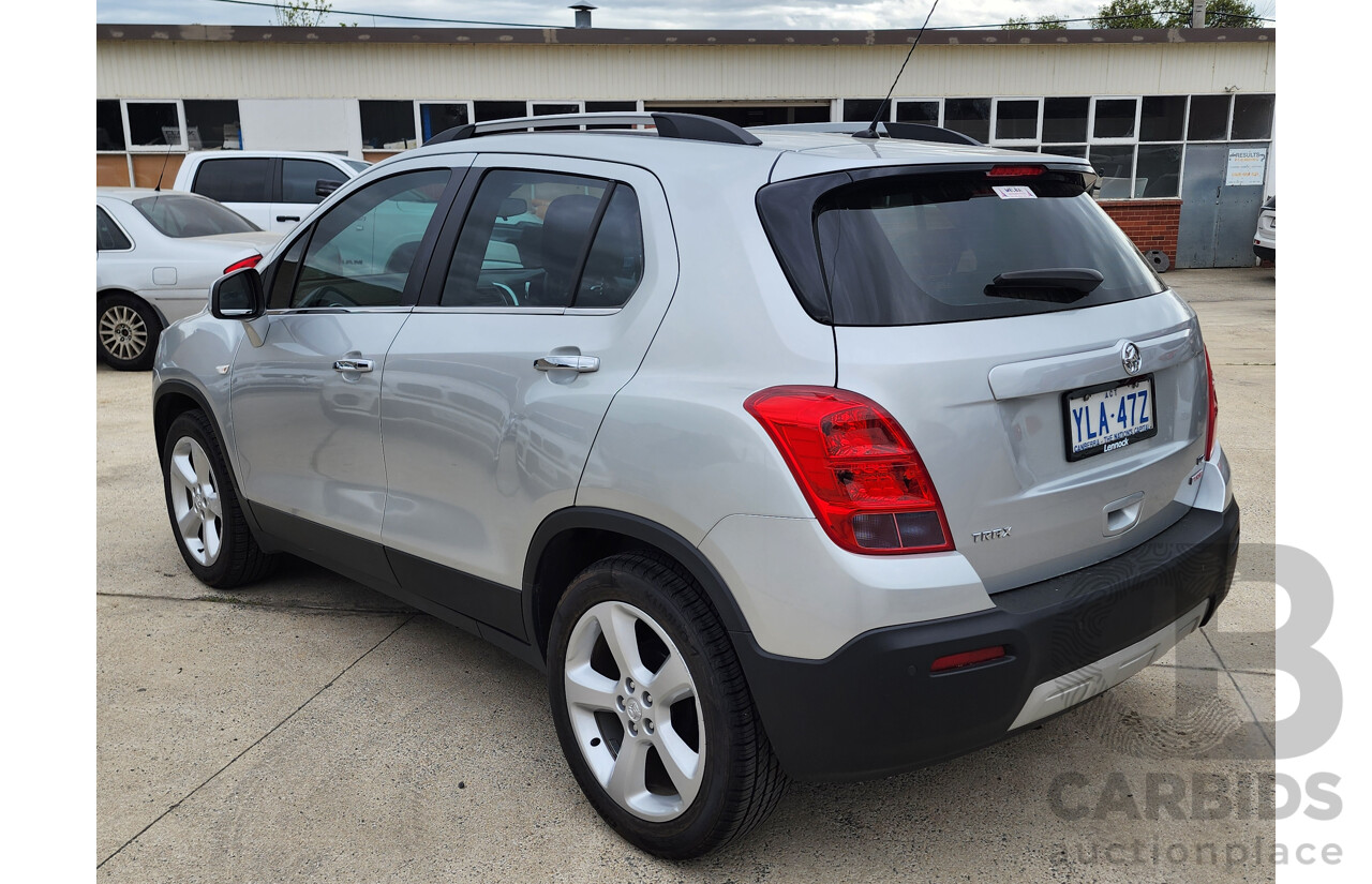 02/2016 Holden Trax LTZ TJ MY16 4d Wagon Silver 1.4L