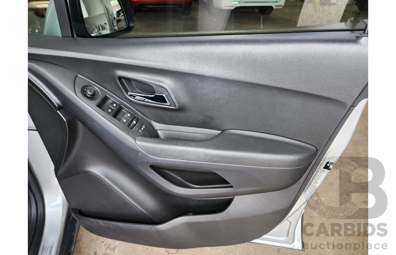 02/2016 Holden Trax LTZ TJ MY16 4d Wagon Silver 1.4L