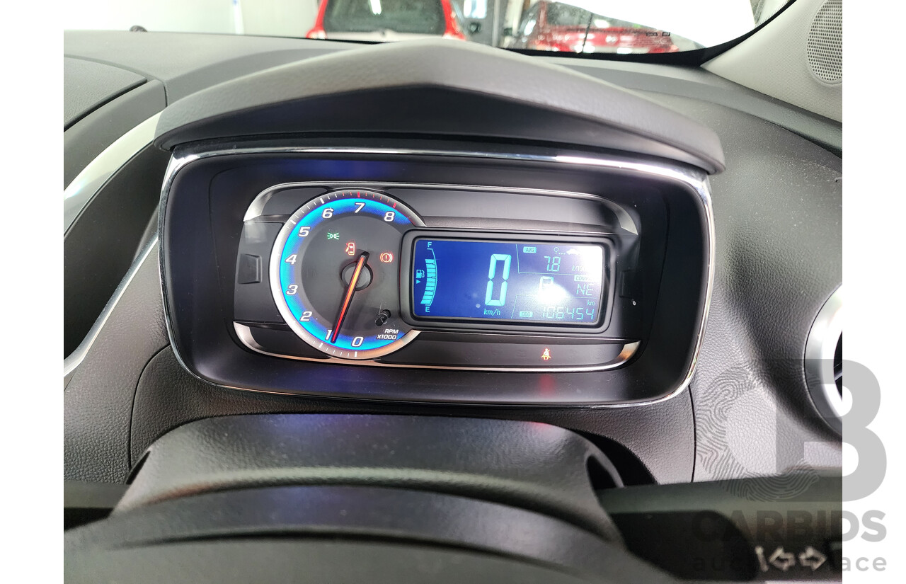 02/2016 Holden Trax LTZ TJ MY16 4d Wagon Silver 1.4L