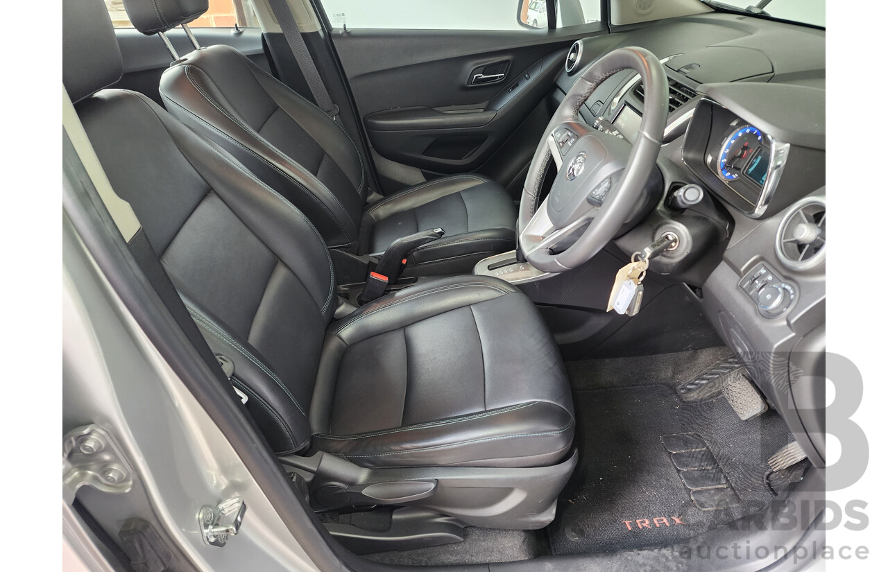 02/2016 Holden Trax LTZ TJ MY16 4d Wagon Silver 1.4L