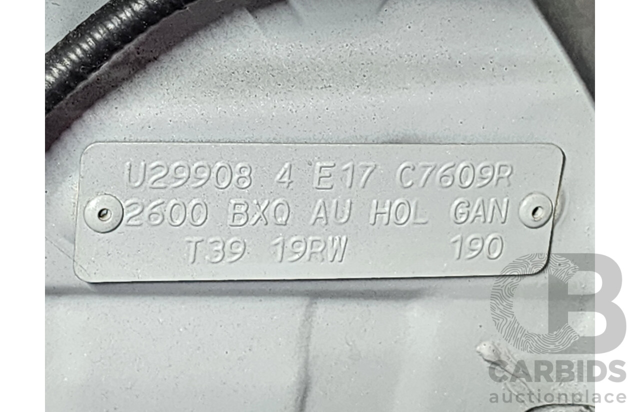 02/2016 Holden Trax LTZ TJ MY16 4d Wagon Silver 1.4L