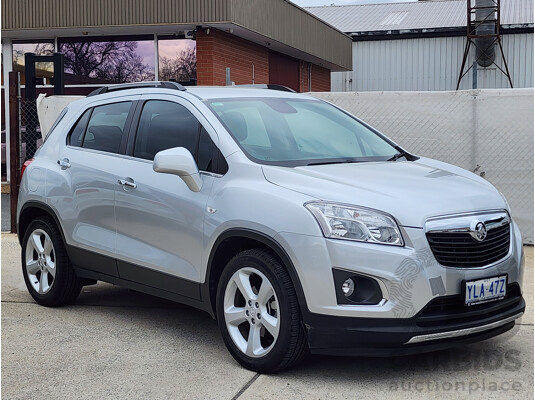 02/2016 Holden Trax LTZ TJ MY16 4d Wagon Silver 1.4L