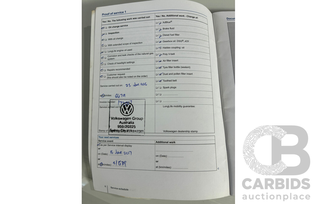 04/2015 Volkswagen Tiguan 118 TSI 5NC MY15 4d Wagon White Turbo Supercharged 1.4L