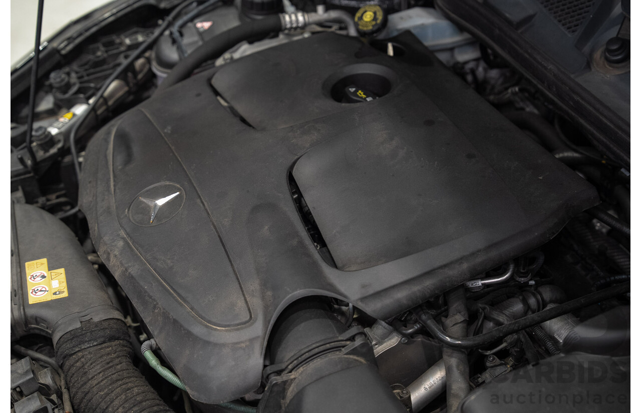09/2015 Mercedes-Benz CLA 200 117 MY15 4D Coupe Kosmos Black Metallic Turbo 1.6L