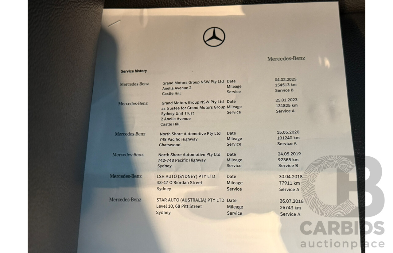 09/2015 Mercedes-Benz CLA 200 117 MY15 4D Coupe Kosmos Black Metallic Turbo 1.6L