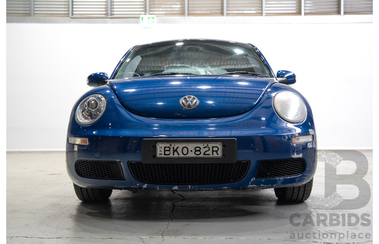 01/2007 Volkswagen Beetle TDI 9C MY07 Upgrade 3d Hatchback Blue Turbo Diesel 1.9L