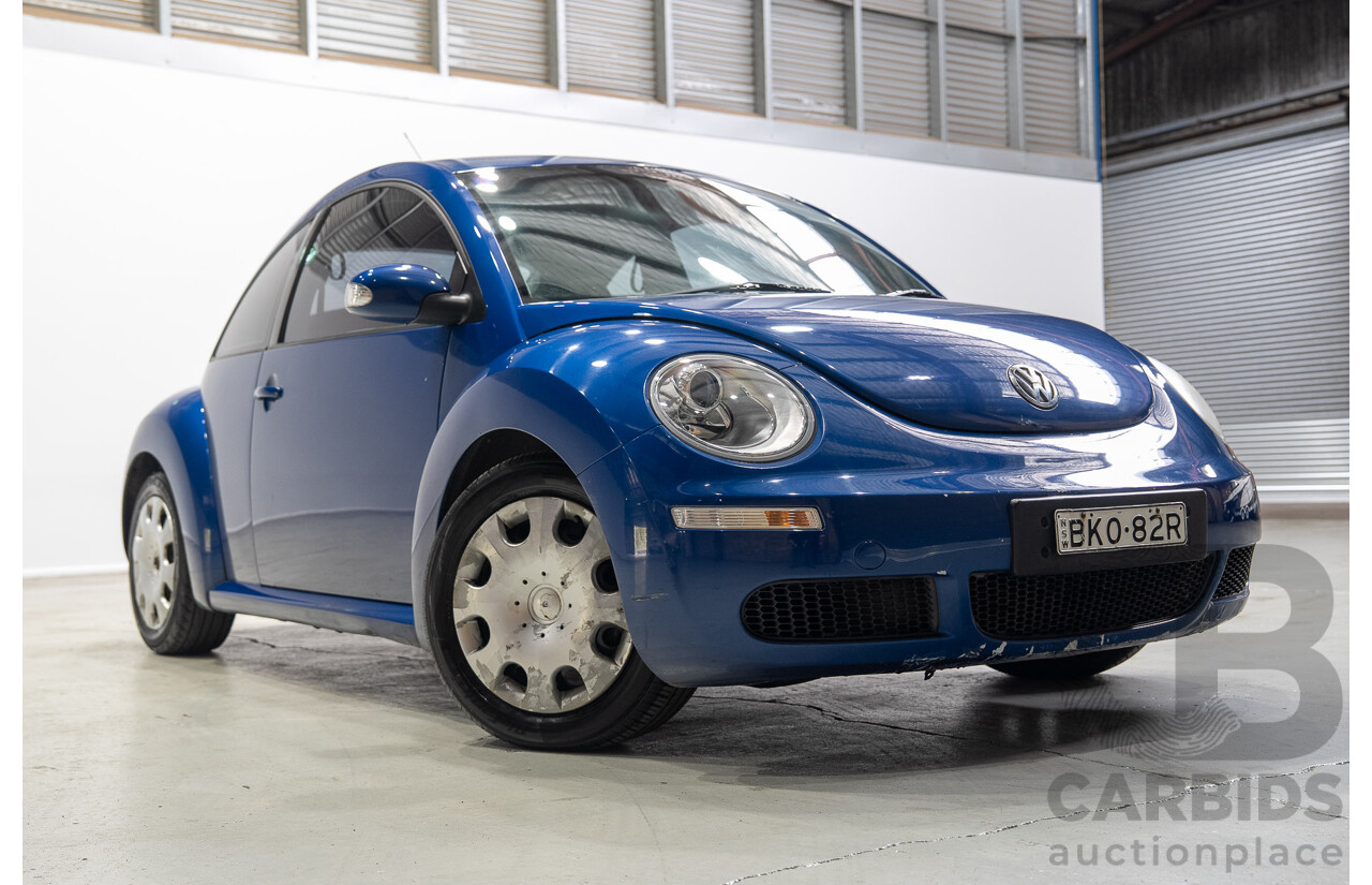 01/2007 Volkswagen Beetle TDI 9C MY07 Upgrade 3d Hatchback Blue Turbo Diesel 1.9L