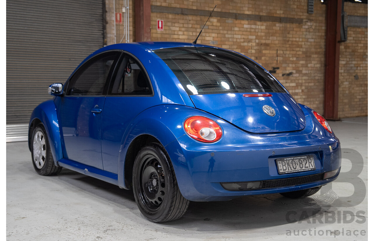 01/2007 Volkswagen Beetle TDI 9C MY07 Upgrade 3d Hatchback Blue Turbo Diesel 1.9L