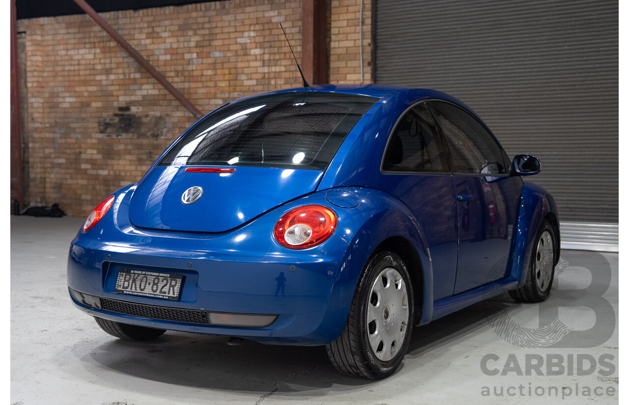01/2007 Volkswagen Beetle TDI 9C MY07 Upgrade 3d Hatchback Blue Turbo Diesel 1.9L