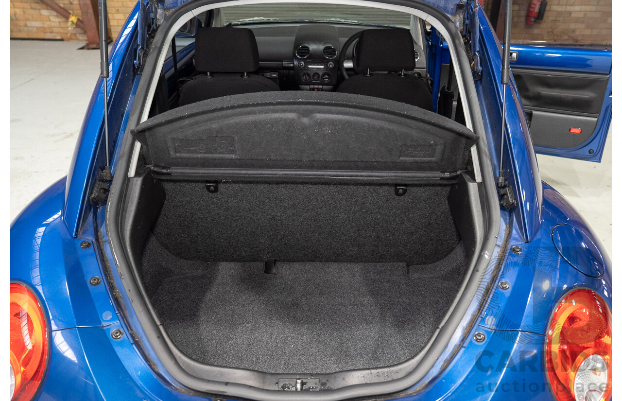 01/2007 Volkswagen Beetle TDI 9C MY07 Upgrade 3d Hatchback Blue Turbo Diesel 1.9L