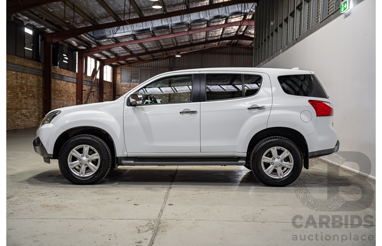 04/2017 Isuzu MU-X LS-U (4x4) UC MY16.5 4d Wagon Splash White Turbo Diesel 3.0L
