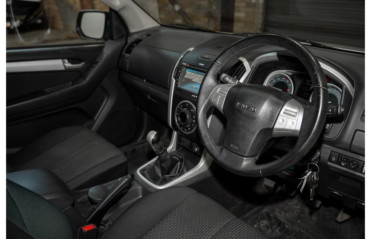 04/2017 Isuzu MU-X LS-U (4x4) UC MY16.5 4d Wagon Splash White Turbo Diesel 3.0L
