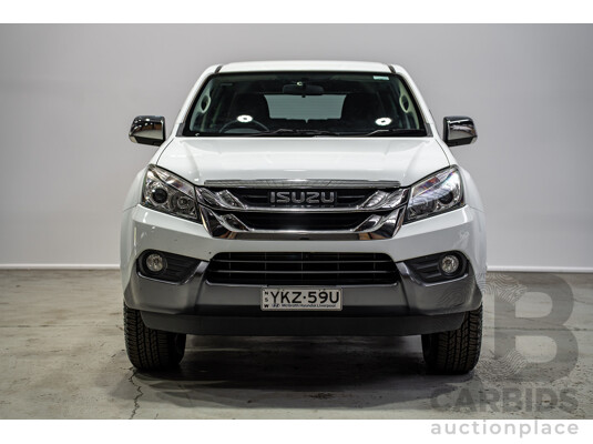 04/2017 Isuzu MU-X LS-U (4x4) UC MY16.5 4d Wagon Splash White Turbo Diesel 3.0L