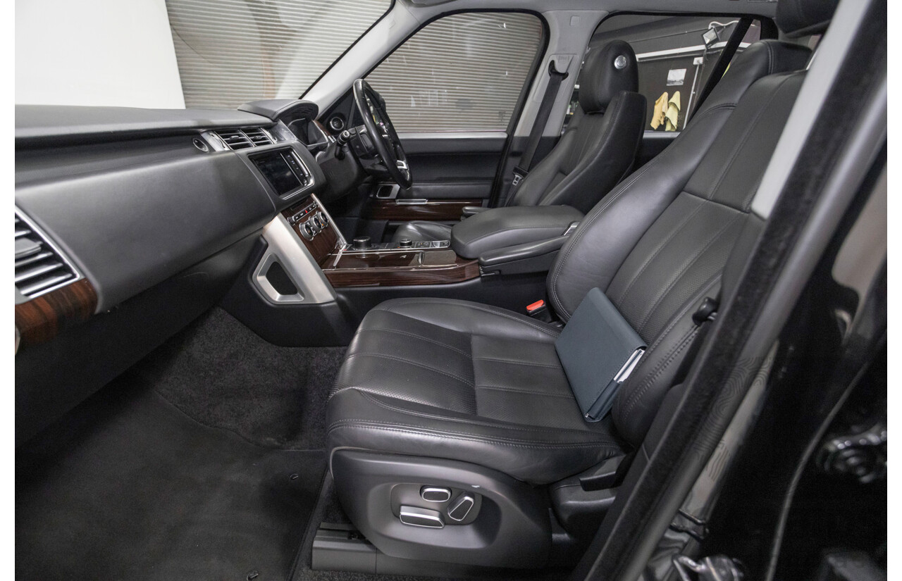 8/2014 Land Rover Range Rover Vogue TDV6 LG MY14 4d Wagon Santorini Black Metallic Turbo Diesel V6 3.0L