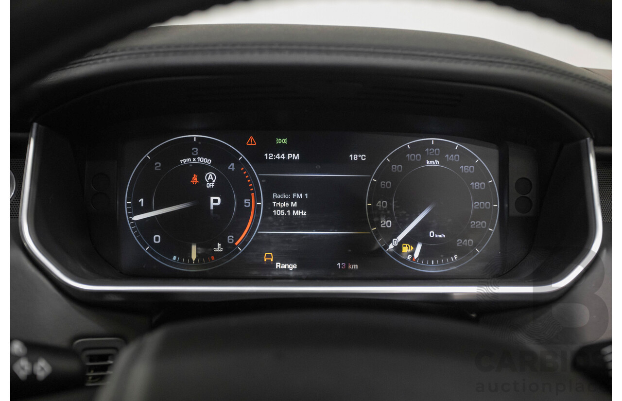 8/2014 Land Rover Range Rover Vogue TDV6 LG MY14 4d Wagon Santorini Black Metallic Turbo Diesel V6 3.0L