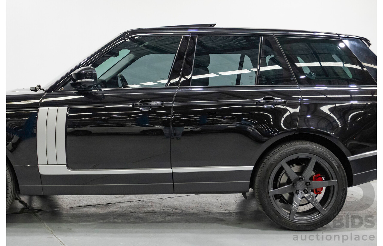 8/2014 Land Rover Range Rover Vogue TDV6 LG MY14 4d Wagon Santorini Black Metallic Turbo Diesel V6 3.0L