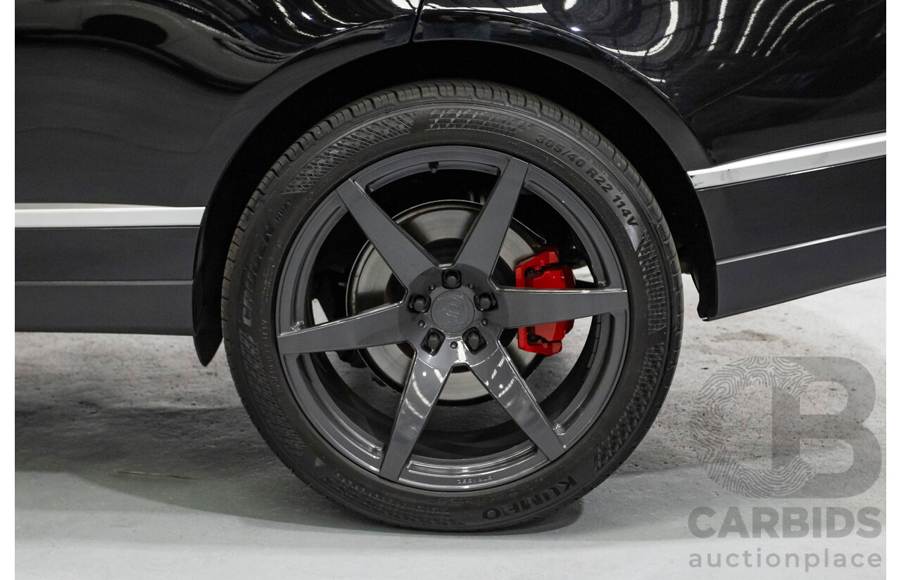 8/2014 Land Rover Range Rover Vogue TDV6 LG MY14 4d Wagon Santorini Black Metallic Turbo Diesel V6 3.0L