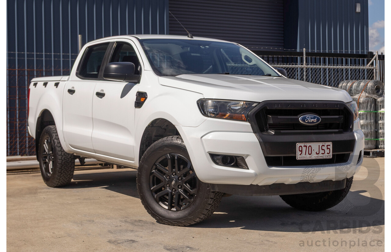 04/2017 Ford Ranger XL 2.2 HI-RIDER PX MKII MY17 UPDATE Crew Cab P/Up White Turbo Diesel 2.2L