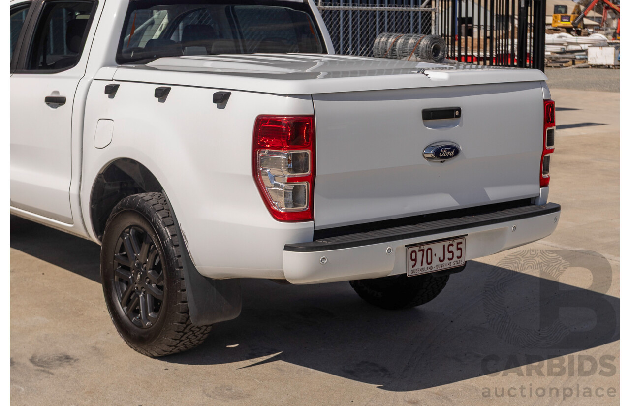 04/2017 Ford Ranger XL 2.2 HI-RIDER PX MKII MY17 UPDATE Crew Cab P/Up White Turbo Diesel 2.2L