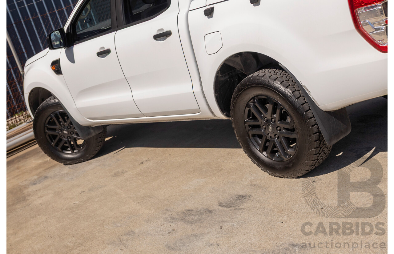 04/2017 Ford Ranger XL 2.2 HI-RIDER PX MKII MY17 UPDATE Crew Cab P/Up White Turbo Diesel 2.2L