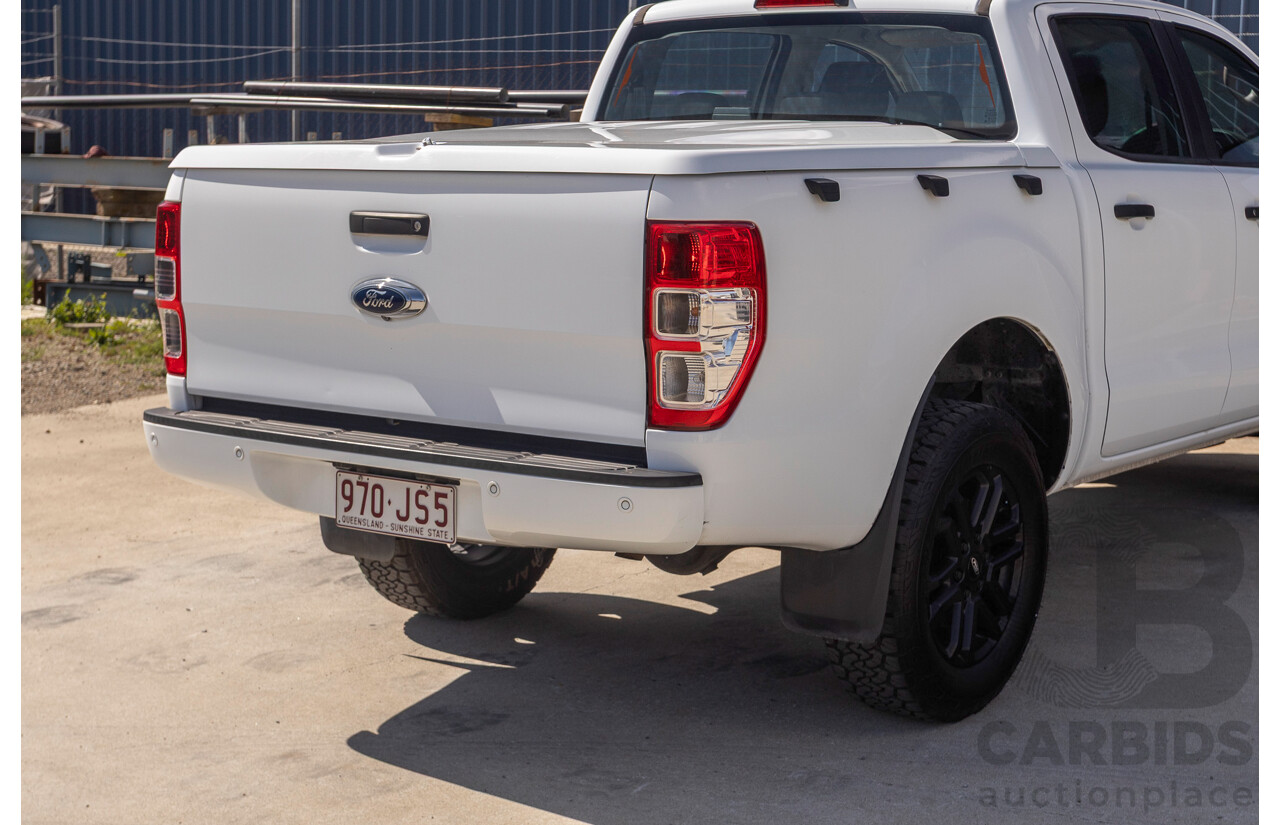 04/2017 Ford Ranger XL 2.2 HI-RIDER PX MKII MY17 UPDATE Crew Cab P/Up White Turbo Diesel 2.2L