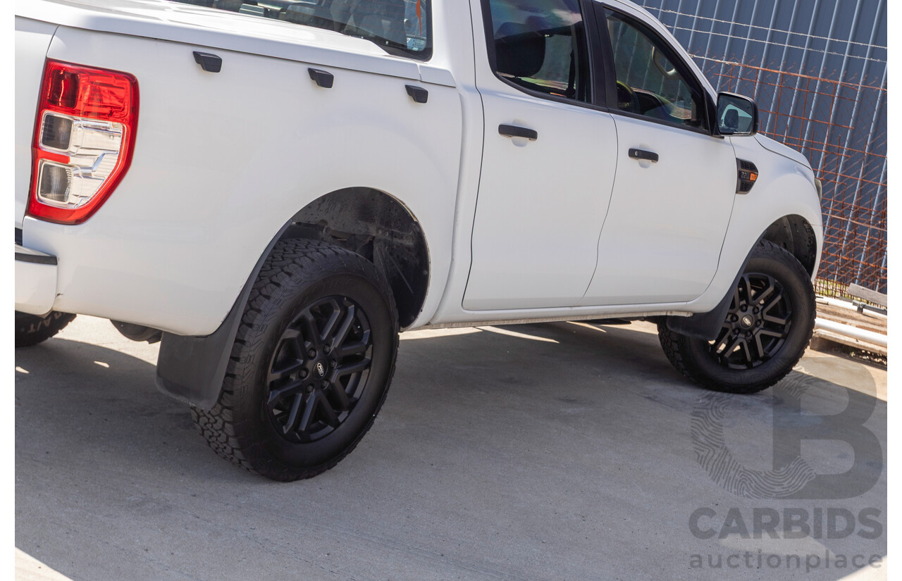 04/2017 Ford Ranger XL 2.2 HI-RIDER PX MKII MY17 UPDATE Crew Cab P/Up White Turbo Diesel 2.2L