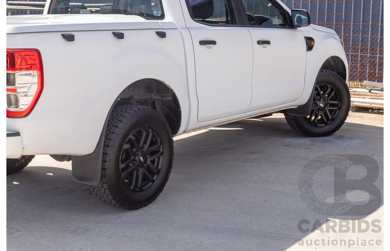 04/2017 Ford Ranger XL 2.2 HI-RIDER PX MKII MY17 UPDATE Crew Cab P/Up White Turbo Diesel 2.2L