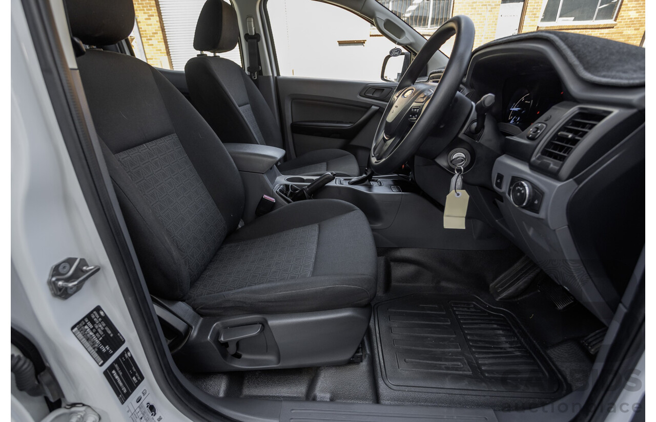 04/2017 Ford Ranger XL 2.2 HI-RIDER PX MKII MY17 UPDATE Crew Cab P/Up White Turbo Diesel 2.2L